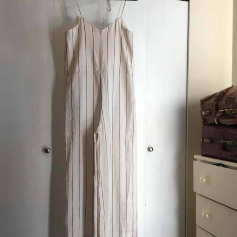 SESSUN linen wide leg jumpsuit